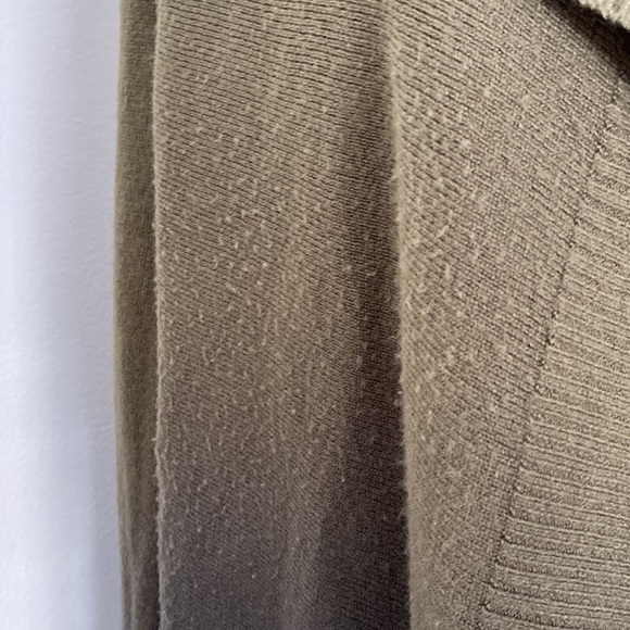 Adam Levine Ombré Olive to black cardigan - Picture 7 of 10